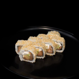 Сезам з лососем