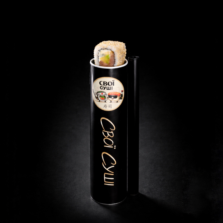 ROLL PUSH POP сезам з лососем